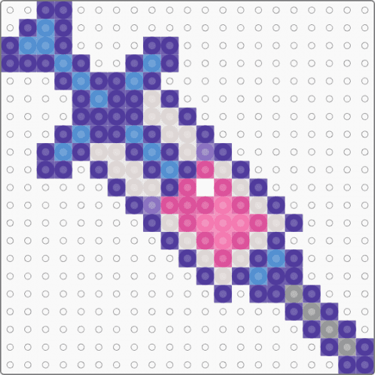 Syringe - purple,beige
