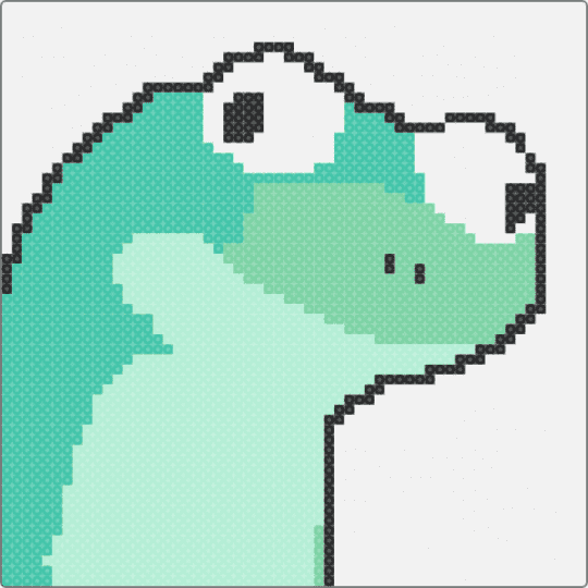 Lizard - teal,light blue
