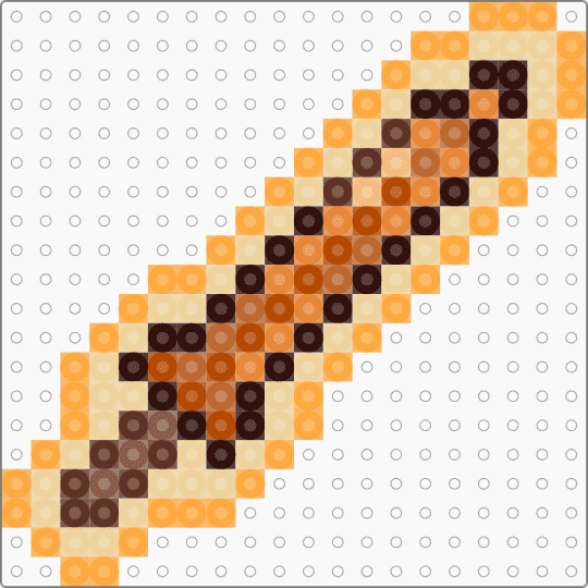true copper shortsword - brown,orange,beige