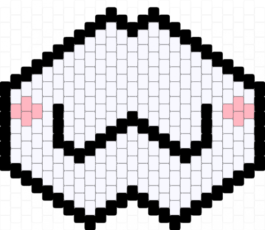 :3 mask REMIX - white,mask