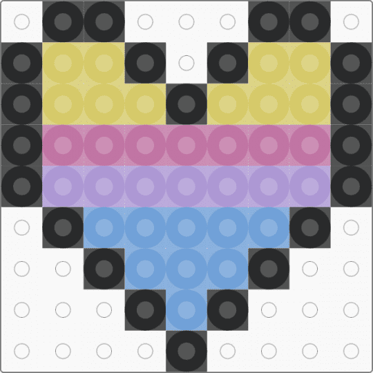 Essa flag heart - pink