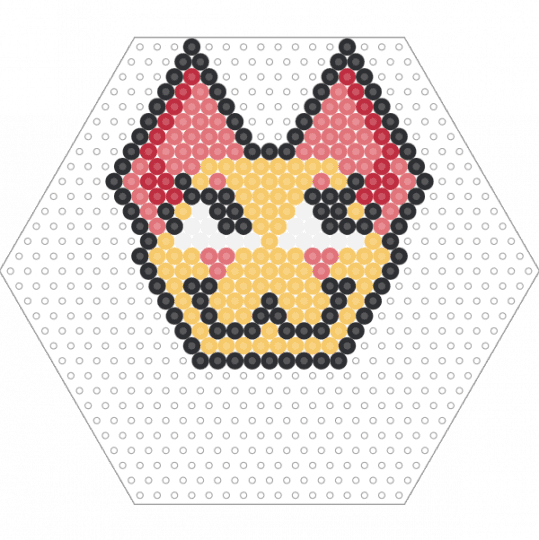 Scraps Head | Dandys World | - yellow,red,dandys world,scraps,scraps dandys world,head,face,cat