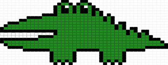 Big Challenges charm - green,big challenges,big challenges sanrio,sanrio,charm,cute,large,alligator,gator