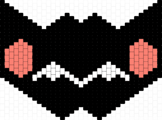 Tac Nayn mask - black,white,orange,nyan cat,tac nayn,mask