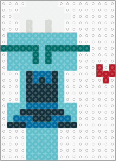 Tisha Perler :D - teal,tisha,dw,dandys world,cleanaholic,dandys,world,dandy