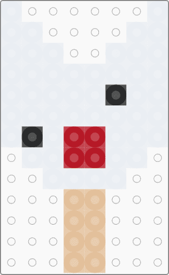 Femtanyl Ice cream thing - white,red,beige