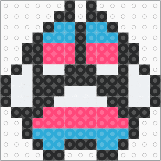 Trans Paw - light blue, paw, pride, red, trans, transgender