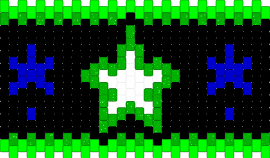 Star Window - green