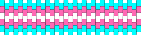 Trans flag - light blue,pink