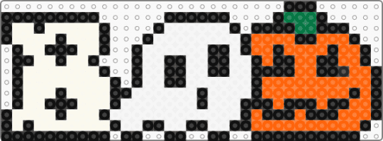 Boo - orange, white