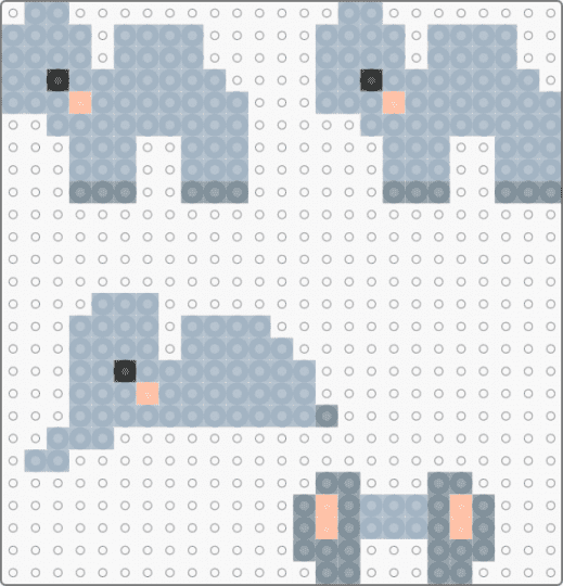 Elephant 3D - pink