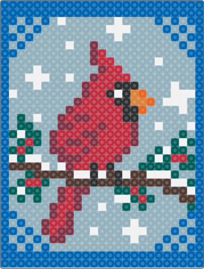 Cardinal 2 - blue, light blue