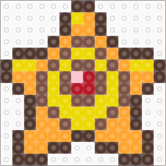 Simple Staryu - brown,yellow,tan,orange,pokemon,staryu,star