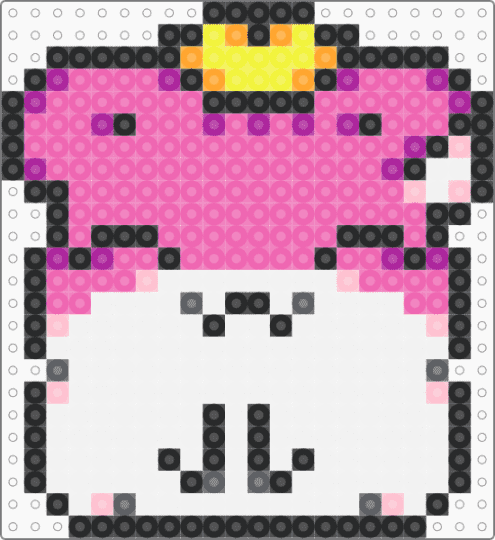 Hamster Club Princess - white,pink,hamster,cute