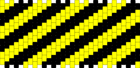 Md cuff - black,yellow