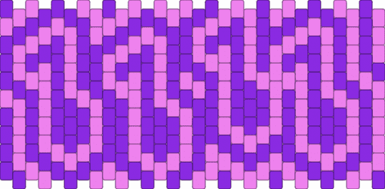 music note cuff - purple,pink