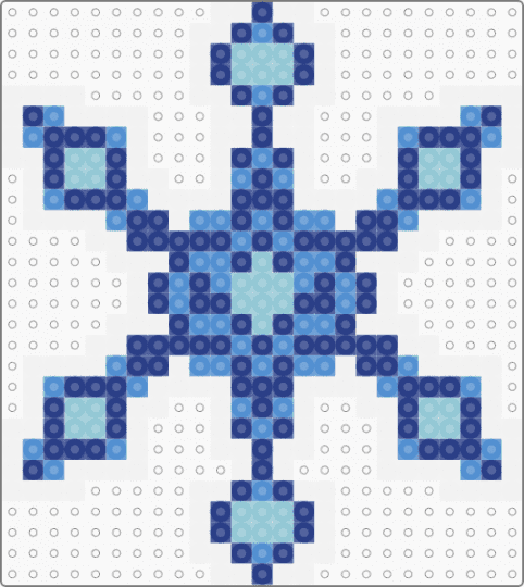 Snowflake 3 - blue,light blue,snowflake,snow,winter