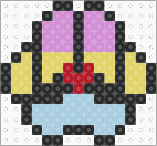 Pan Paw - furry, light blue, pan, paw, paws, pink, therian, yellow