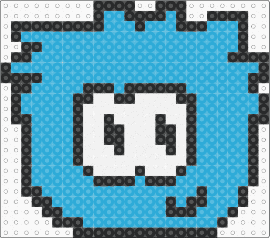 Blue Puffle - light blue,cartoon,clubpenguin,puffle,pc,disney