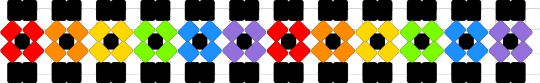 made it in class lol :3 - black,purple,green,orange,colorful