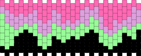 pastel drip - pink,teal