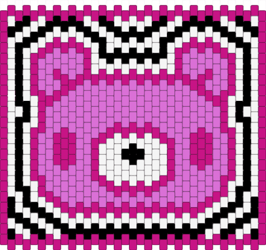 gloomy bear - gloomy bear,panel,bag,pink,white