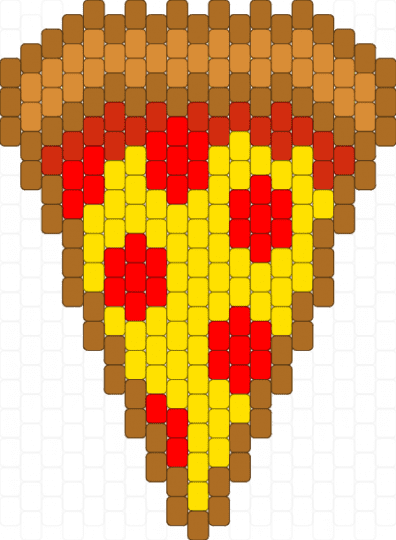 pizza - pizza,slice,food,pepperoni,charm,meal,tan,red,yellow