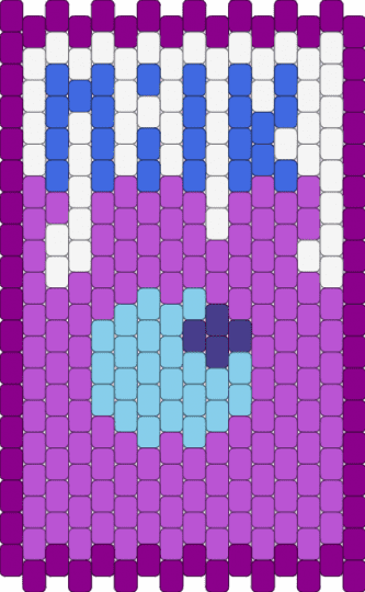 blueberry milk - pink