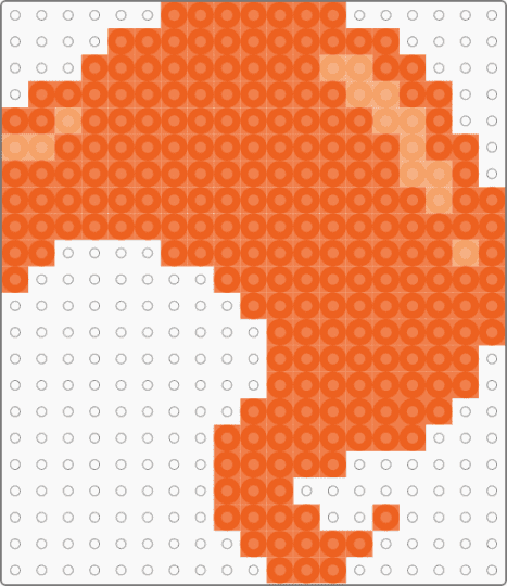 Circus Baby Right Hair Piece - orange,fnaf,sister location,circus baby,funtime,animatronics