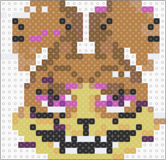 Glitch Trap Ears Down - tan,fnaf,glitchtrap,security breach,william afton,killer