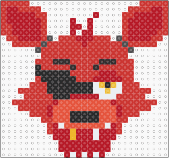 Foxy - red,fnaf,fnaf 1,foxy,foxy head