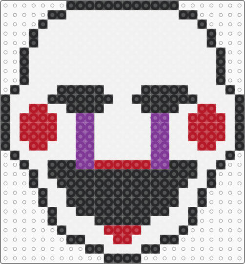Marionette (Puppet) - white,pink,red,fnaf,fnaf 2,marrionette,puppet
