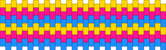 Yatta inspired multi stitch ! ! - yellow,pink,light blue,yatta,pinata,dandys world,roblox,3 colors,pan,mabye,dw