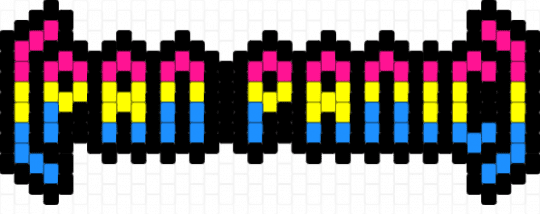 pan panic XP (remix of Bi panic by keiji) - black,pink,yellow,light blue