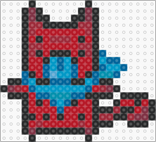 silly mini c00lkidd - blue,red