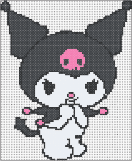 KUROMI🏳️‍🌈🏳️‍🌈🏳️‍🌈 - kuromi,sanrio,character,kawaii,black,white