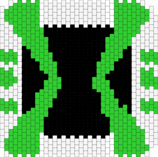 Omnitrix - green, white