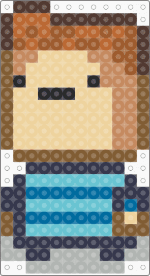 Kindergarten protagonist - tan,beige