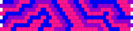 bisexual squiggles 🩷💙💜 - pink,purple