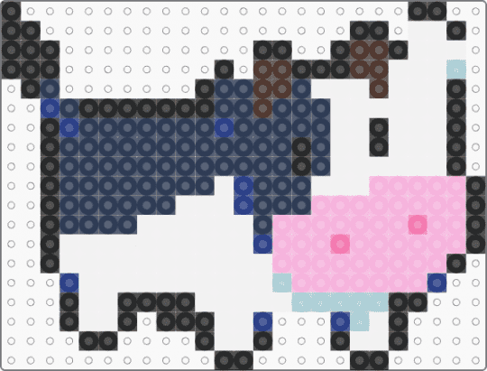 cow - purple,pink,cow,animal,farm animal,bovine