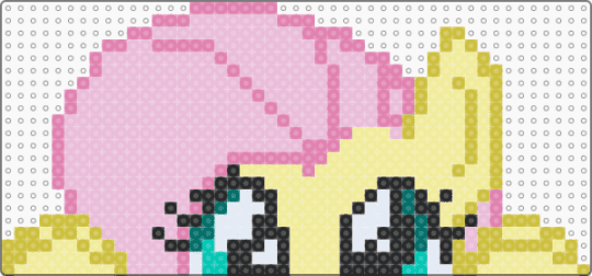 fluttershy peekaboo pose - yellow,pink,fluttershy,my little pony,mlp