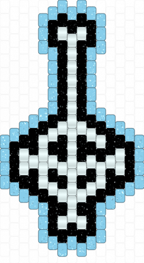 light blue grucifix! (lbluucifix) - white,light blue