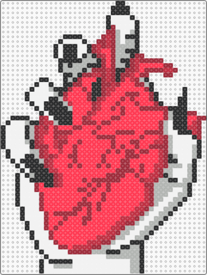 heart - heart,hand,vampire,anatomy,halloween,spooky,red