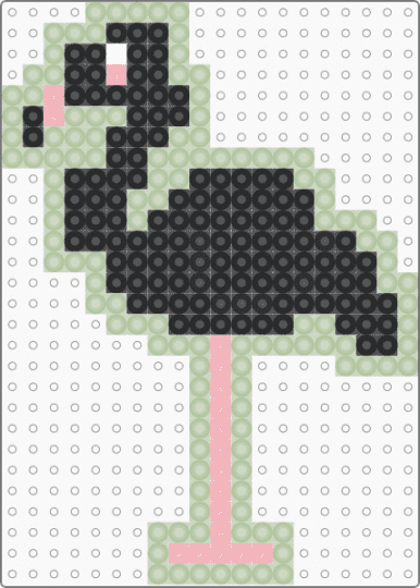 Jerry - animal,band,music,bird,beige,sleep token,jery,sleeptoken,flamingo,black flamingo