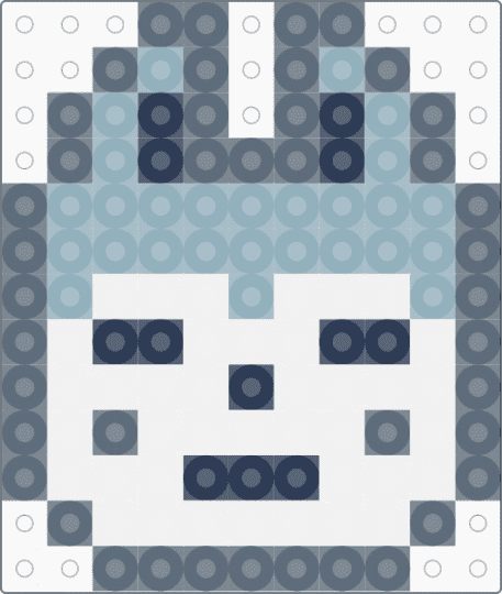 Skzoo Wolf Chan - gray,light blue,kpop,cartoon,stray kids,skzoo