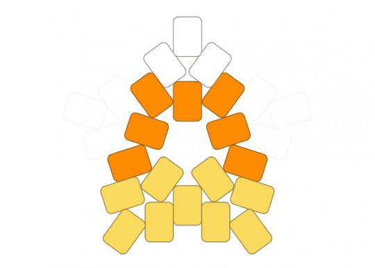 Candy Corn - autumn, candy, fall, halloween, orange, yellow