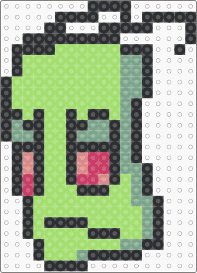 Invader Zim Red Almighty Tallest - green,invader zim,cartoon