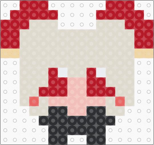 Candy Apple Cookie - beige,red,crk,cookierun,cute,chibi,simple