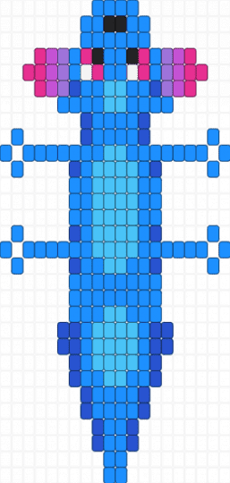 Rivulet - light blue,rain world,slugcat,character,video game,rivulet rain world