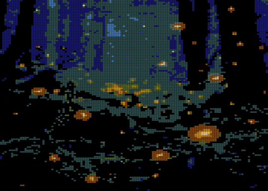 Fireflies - Challenge of the Day - black,purple,gray,cotdfireflies,fireflies,forest,lights,aesthetic,forest with fireflies,challenge of the day,forest with lights